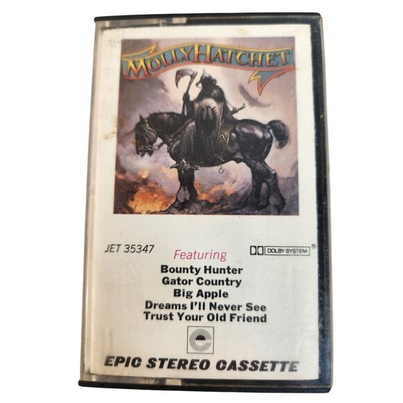 Molly Hatchet Lot Of 2 Cassette Tapes - Self-Titled & Flirtin With Disaster - Picture 2 of 13